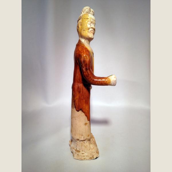 Ancient ChineseTang Dynasty Rare Glazed Figure
