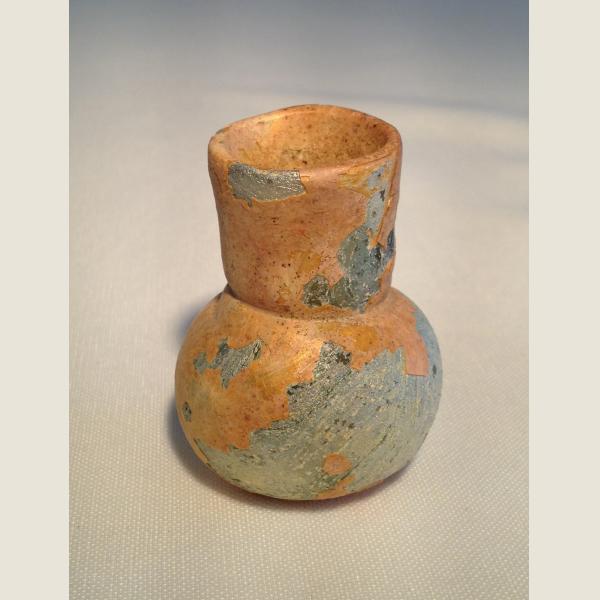 Ancient Roman Blown Glass Bottle