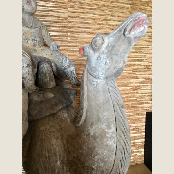 Ancient Chinese Camel and Rider