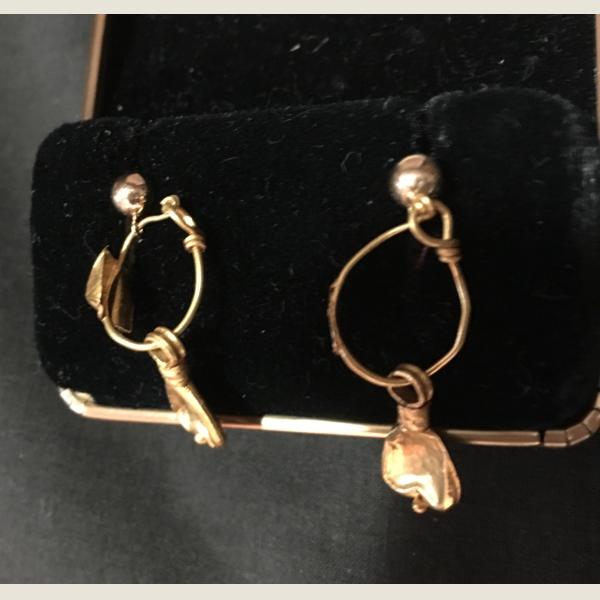Ancient Roman Gold Earrings