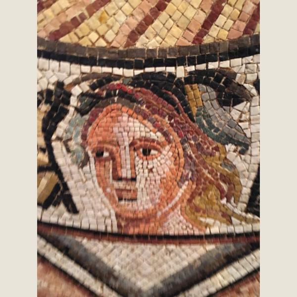 Ancient Roman Spring Season Mosaic