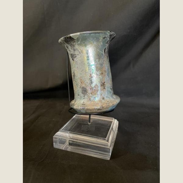 Ancient Roman Iridescent Glass Beaker