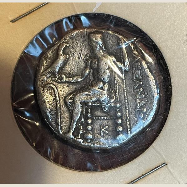 Ancient Greek Alexander III Coin