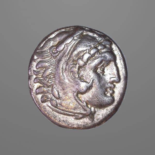 Ancient Greek Macedonia, Alexander III - Zeus Drachm Coin
