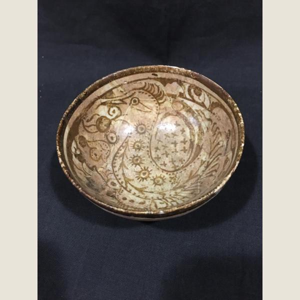 Ancient Islamic Glazed Bowl