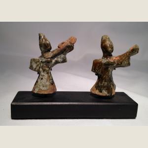 Click here to go to the Ancient Chinese Glazed Pair of Dancers page