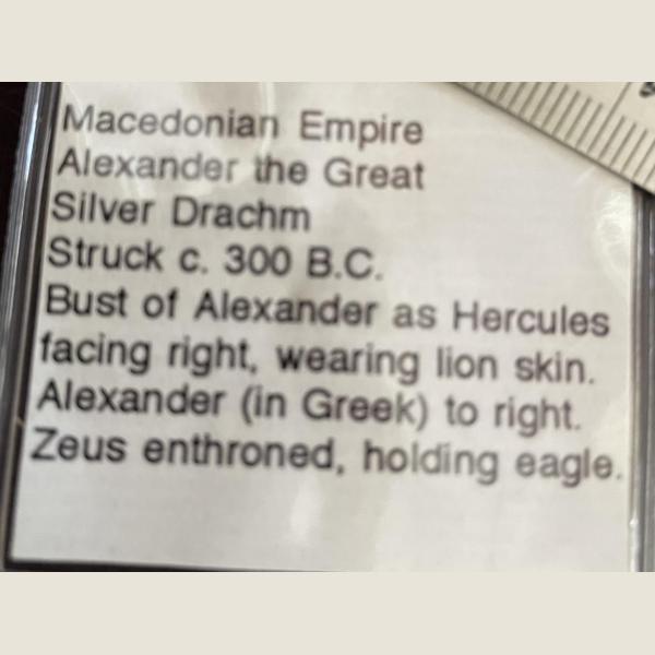 Ancient Greek Pair of Drachmas