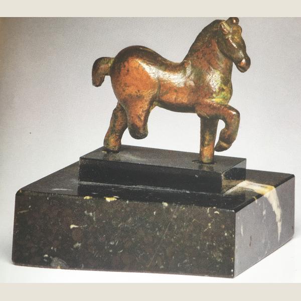 Ancient Roman Bronze Horse