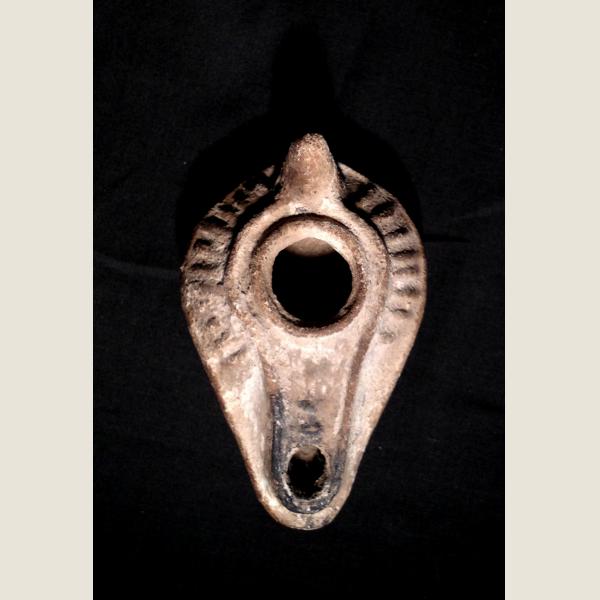 Ancient Oil Lamp from the Holy Land