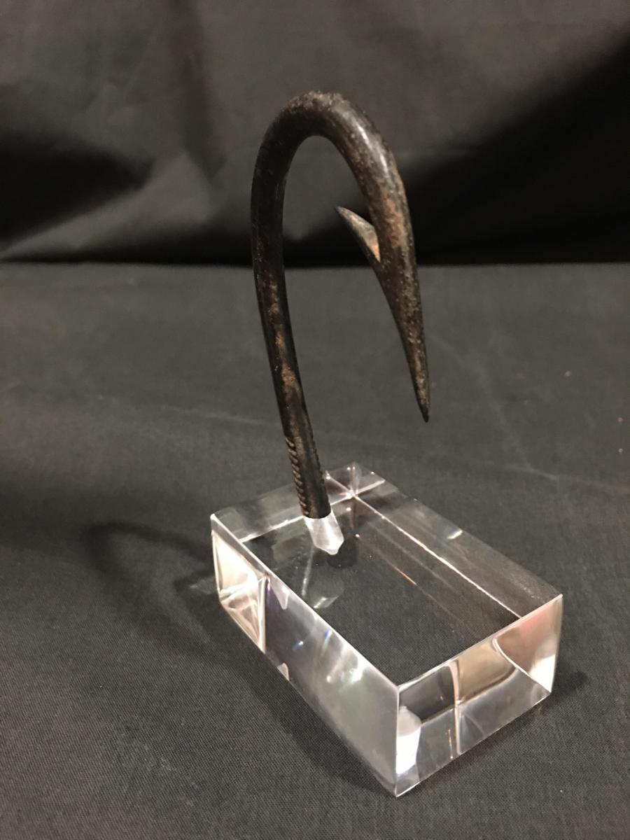 Ancient Roman Bronze Fish Hook