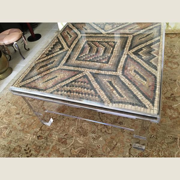 Ancient Roman Mosaic Table
